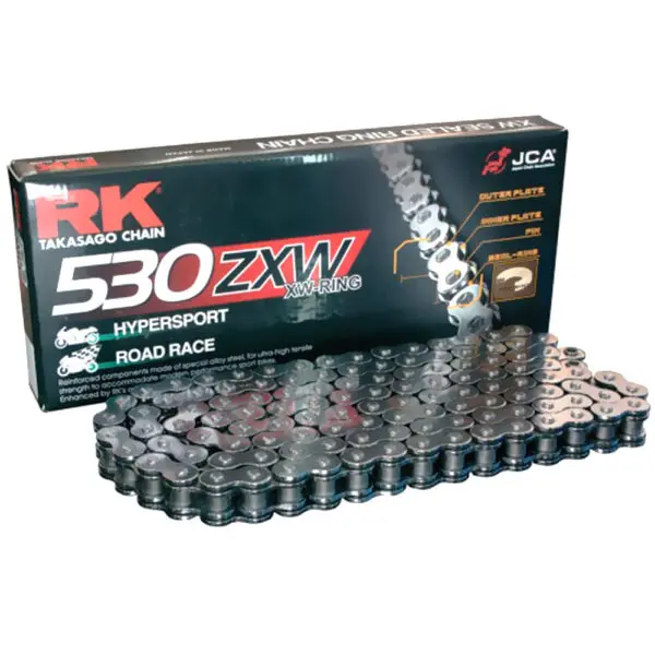 RK XW-Ringkette 530ZXW/110 Kette offen mit Nietschloss