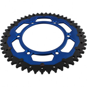 ZF-Dual Kettenrad Dual 49Z Teilung 520 Innendurchmesser 125 Lochkreis 150 blau