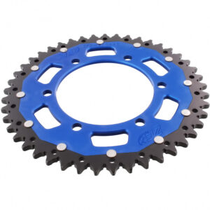 ZF-Dual Kettenrad Dual 45Z Teilung 520 Innendurchmesser 110 Lochkreis 130 blau